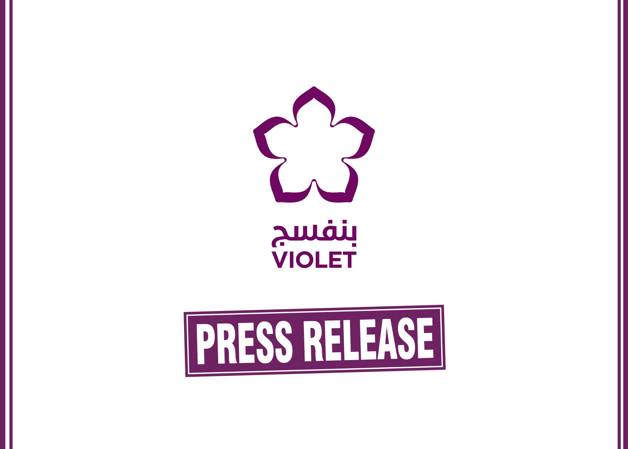 Press release - Violet organization
